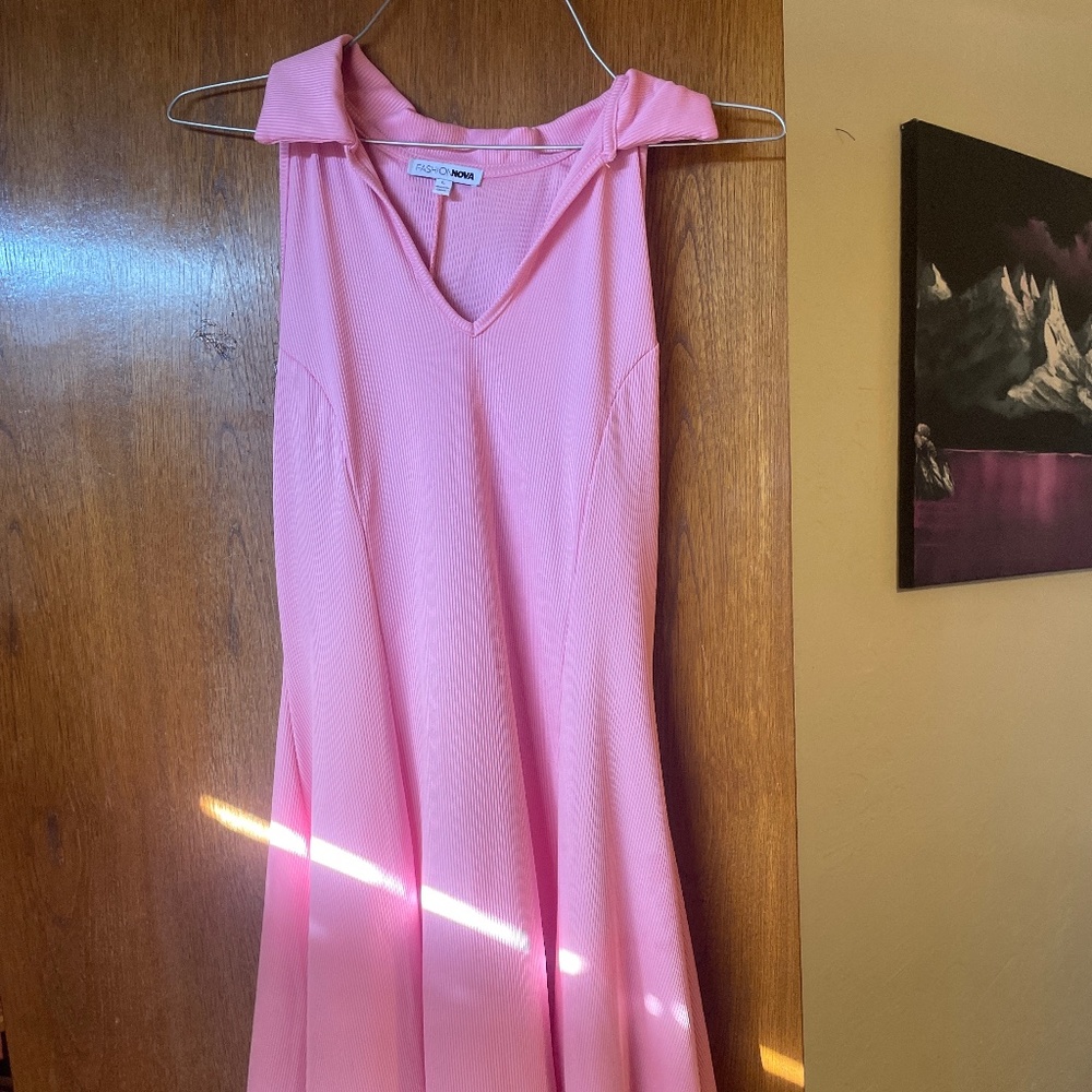 Pink dress